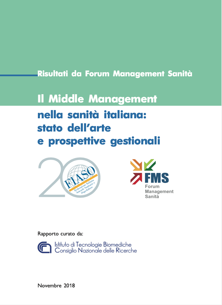 Il Middle Management nella sanità italiana: stato dell'arte e prospettive gestionali