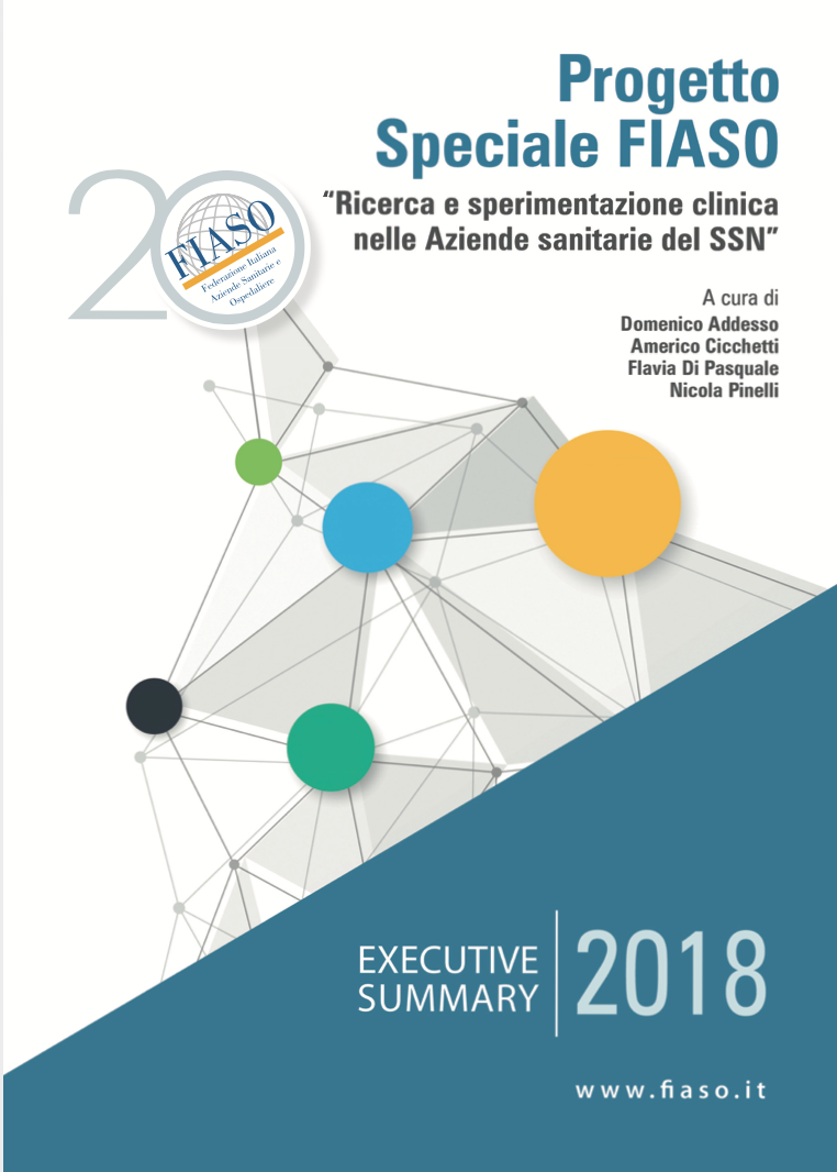 Ricerca e sperimentazione clinica nelle Aziende sanitarie del SSN