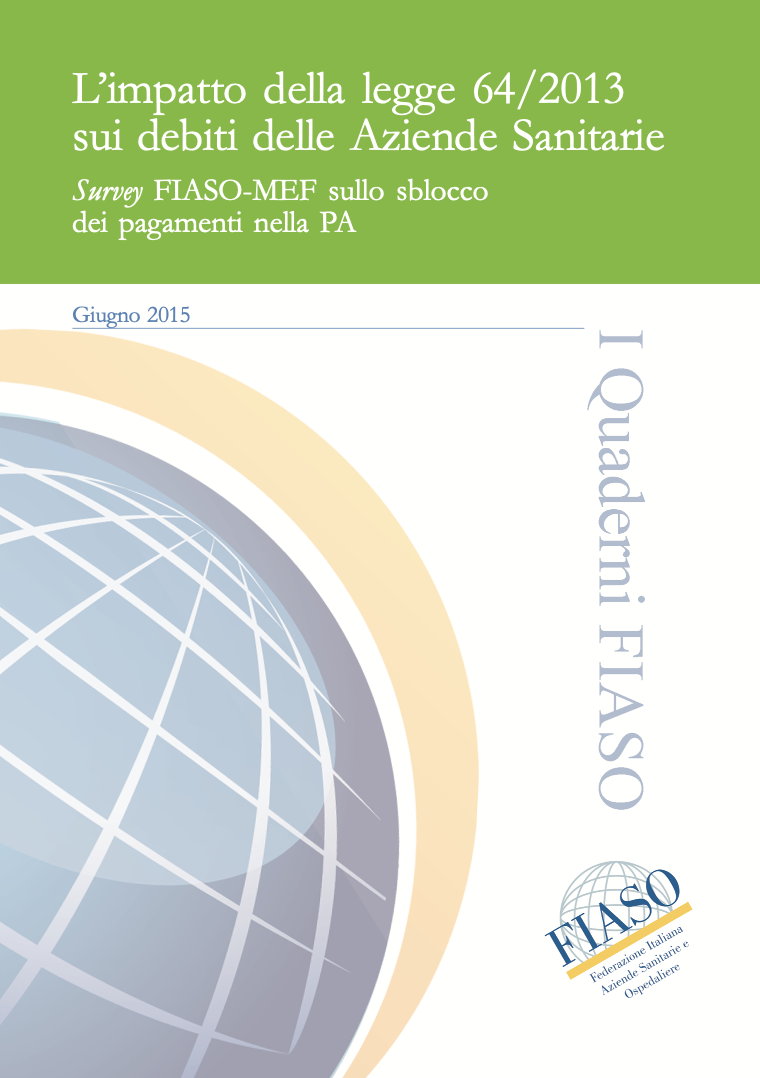 L’impatto della legge 64/2013 sui debiti delle Aziende Sanitarie