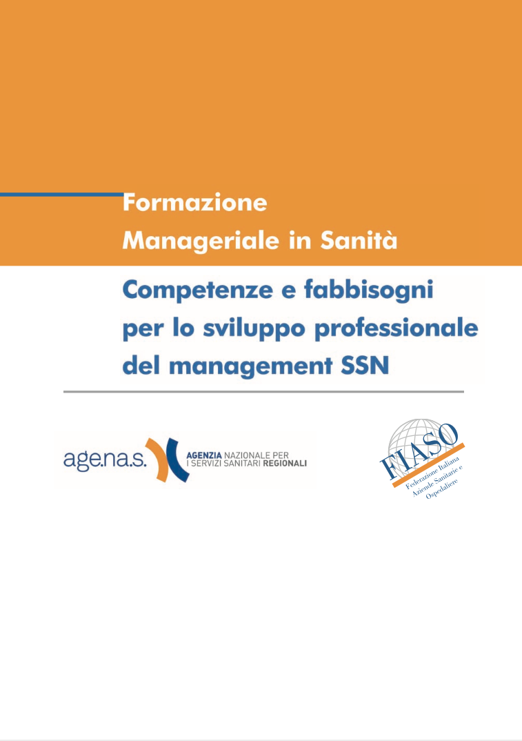 Competenze e fabbisogni per lo sviluppo professionale del management SSN